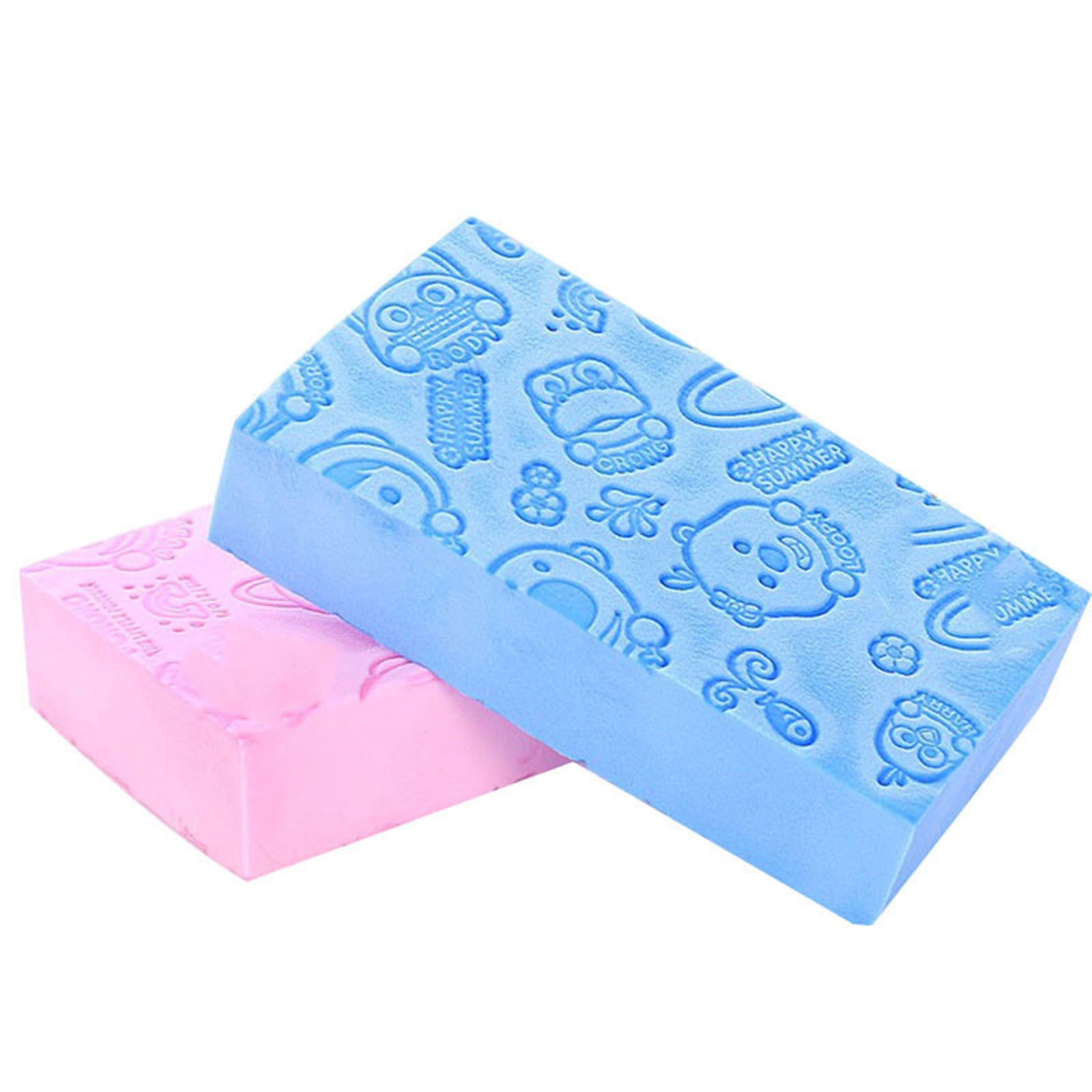 Felofix Exfoliating Bath Body Shower Sponge - 1 pcs Spa Scrub Soft Exfoliator Dead Skin Remover-image-14
