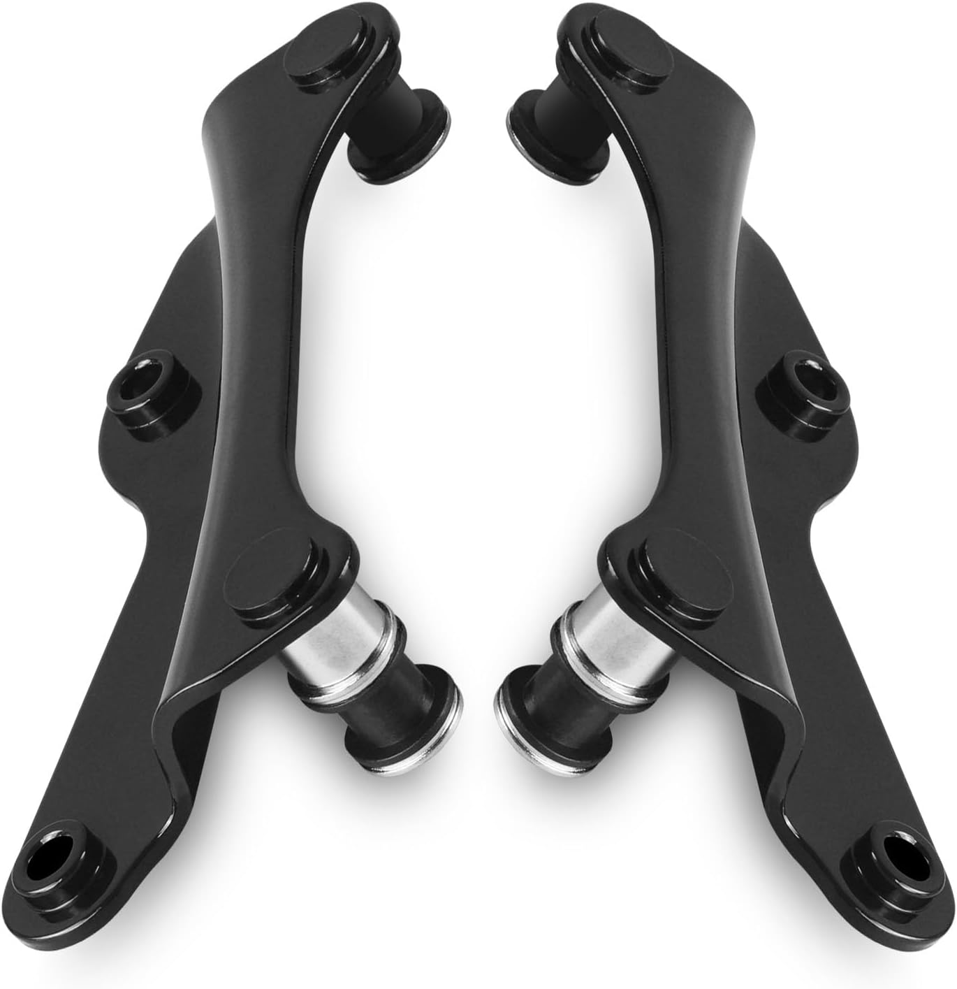 Harley Docking Hardware Kit - 4-Point Quick Release Kit for 2014-2025 Harley Davidson Street Glide, Electra Glide, Road King, Road Glide(Black)