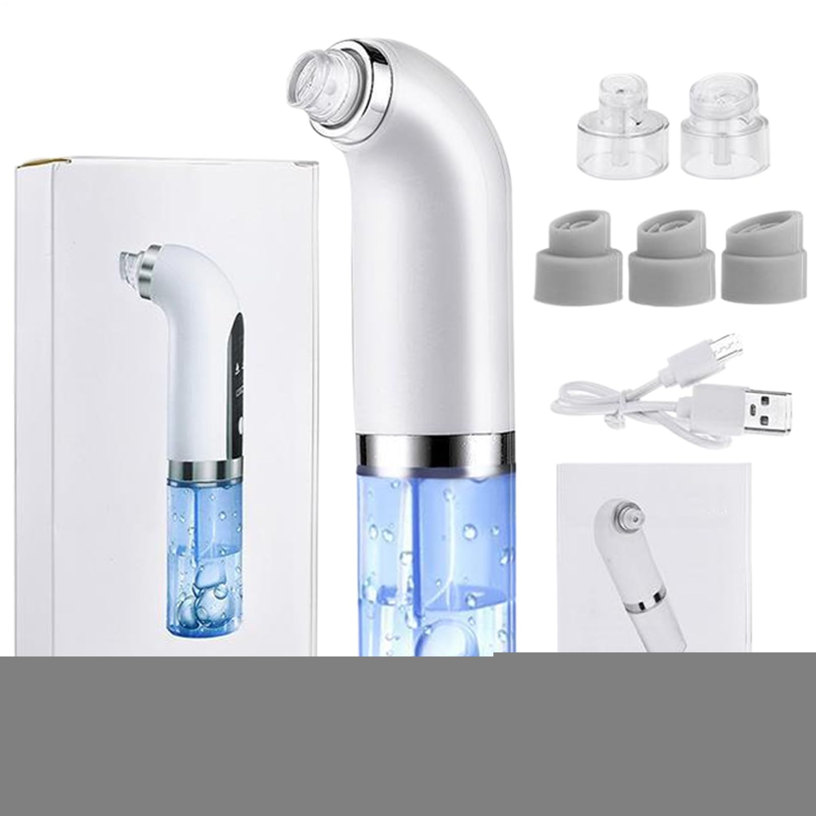 Aspirateur comédons pour éliminer les impuretés du nez chez lhomme et la femme
