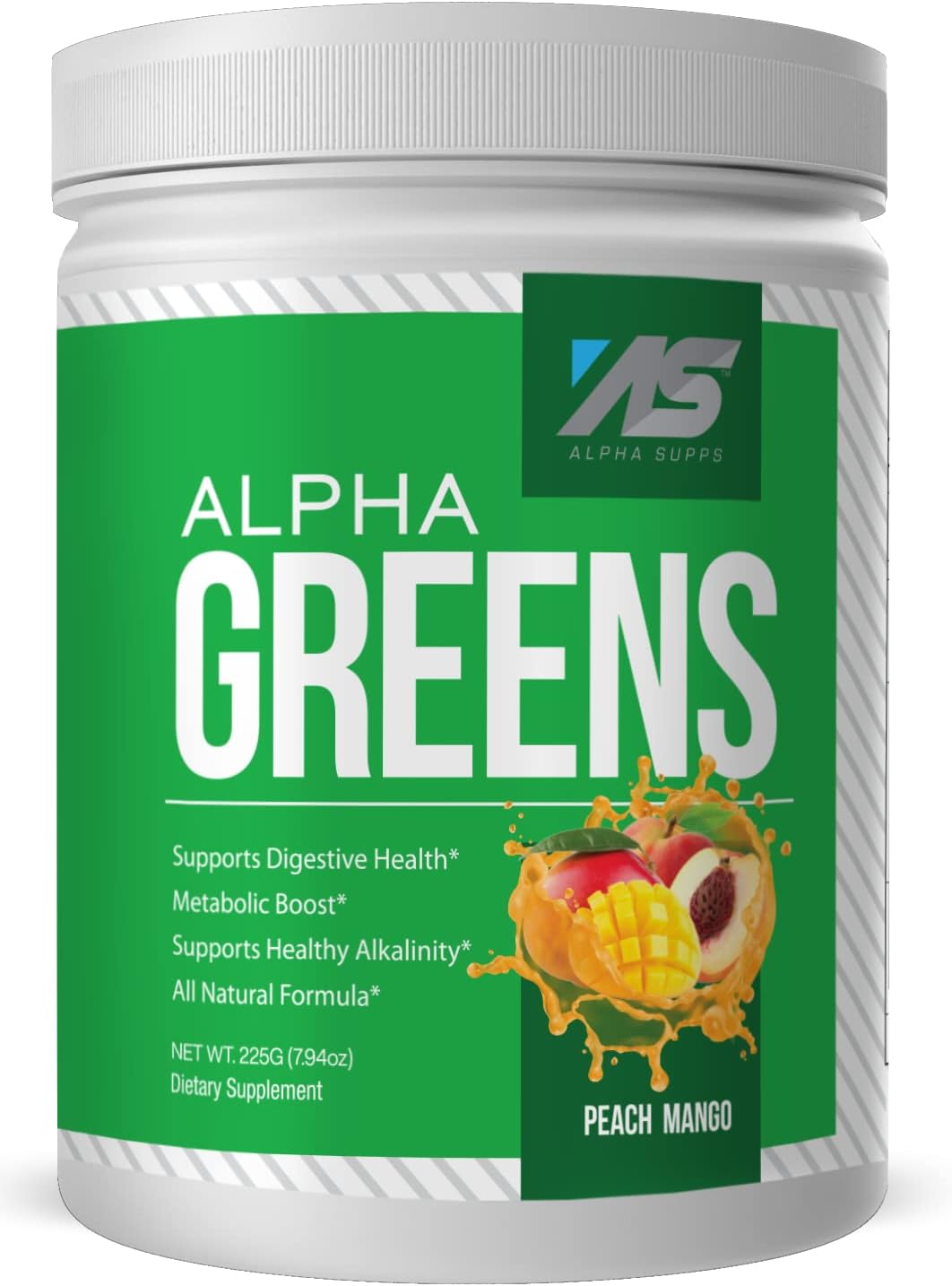 Alpha Supps Alpha Greens Supplement Fruit & Vegetable