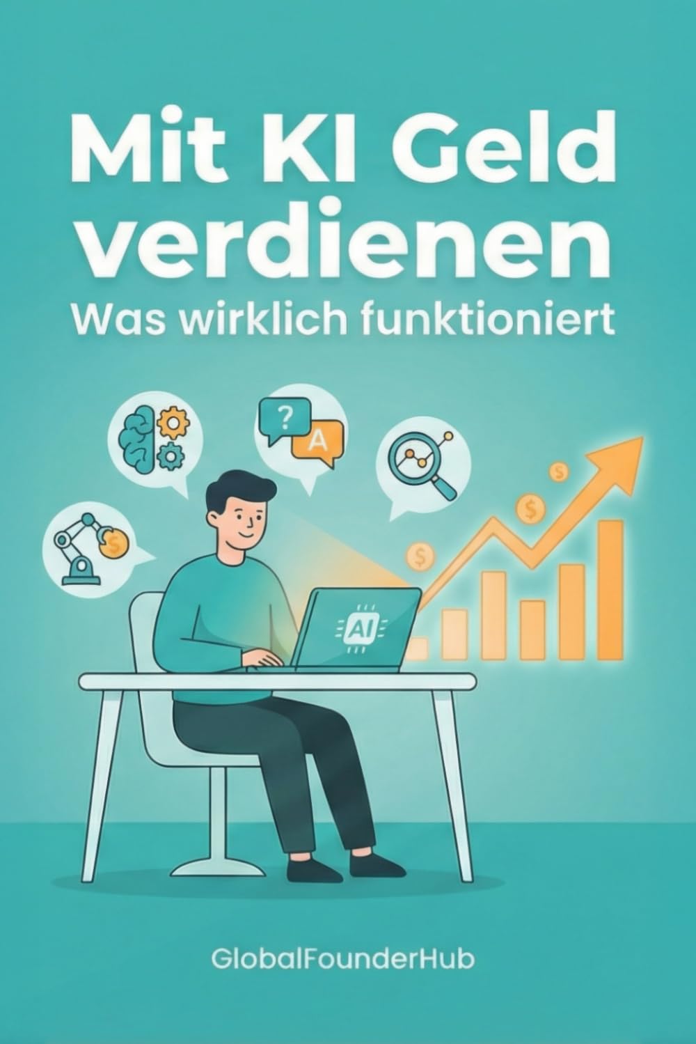Mit KI Geld verdienen – Was wirklich funktioniert: Echte Einkommensmodelle ohne Hype oder Vorkenntnisse (Wachstumsstrategien)