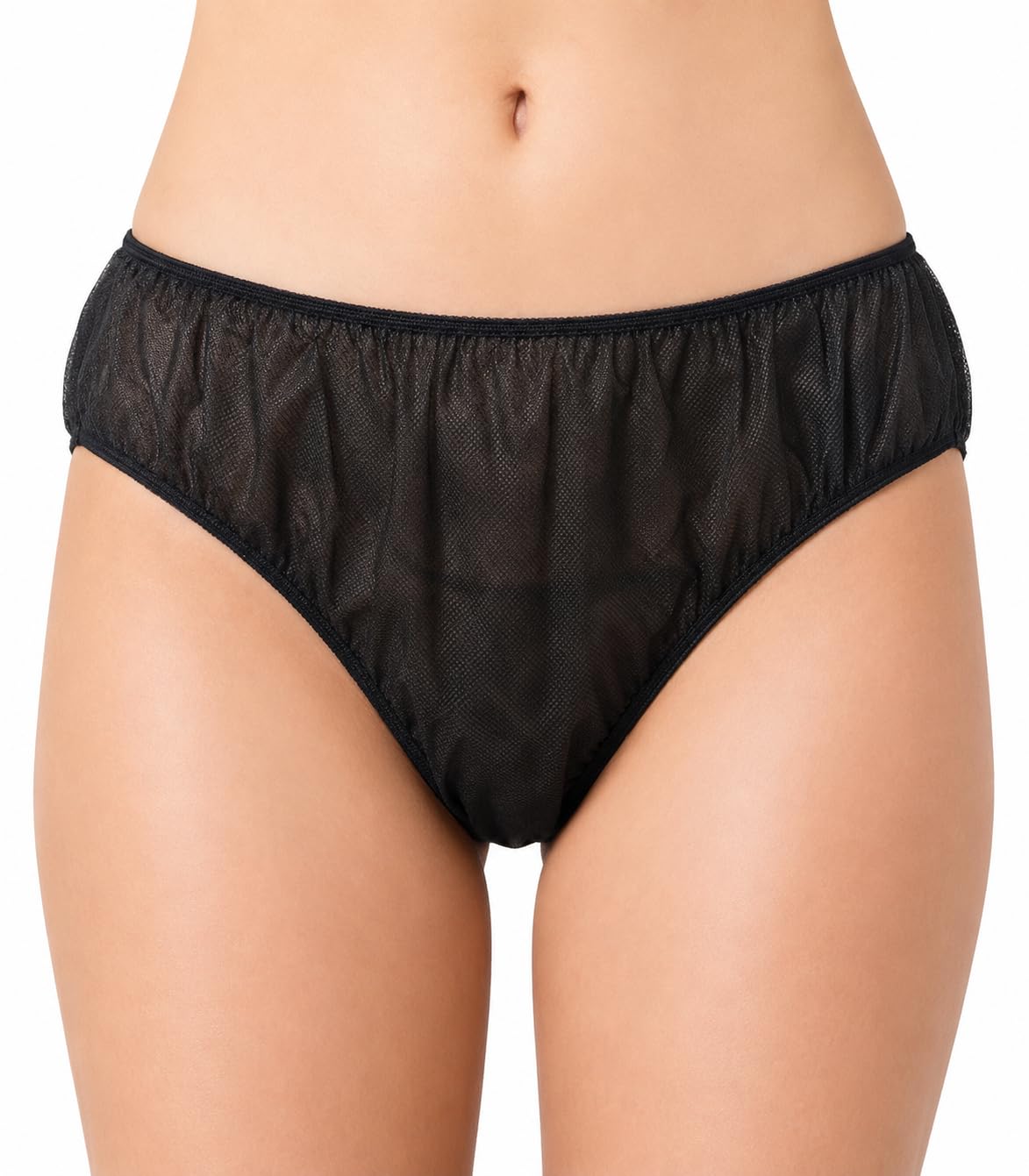 Premium Black Disposable Panties for Spa & Salon | 25 GSM Soft Non-Woven Hygienic Innerwear | Single Use Protective Underwear for Massage, Waxing, Clinic, Travel & Wellness-image-16