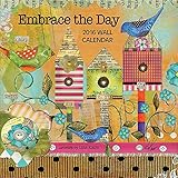 Wells Street by Lang Embrace The Day 2016 Wall Calendar by Lisa Kaus, January 2016 to December 2016, 12 x 12 inches (7001684)