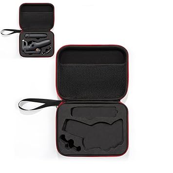 ZORBES Storage Bag For Dji Osmo Mobile 6,Hard Shell Nylon Portable Case Phone Stabilizer Carrying Case For Dji Om6-Smartphone Gimbal Stabilizer & Accessories (Only Case Not Include Dji Product,Black)