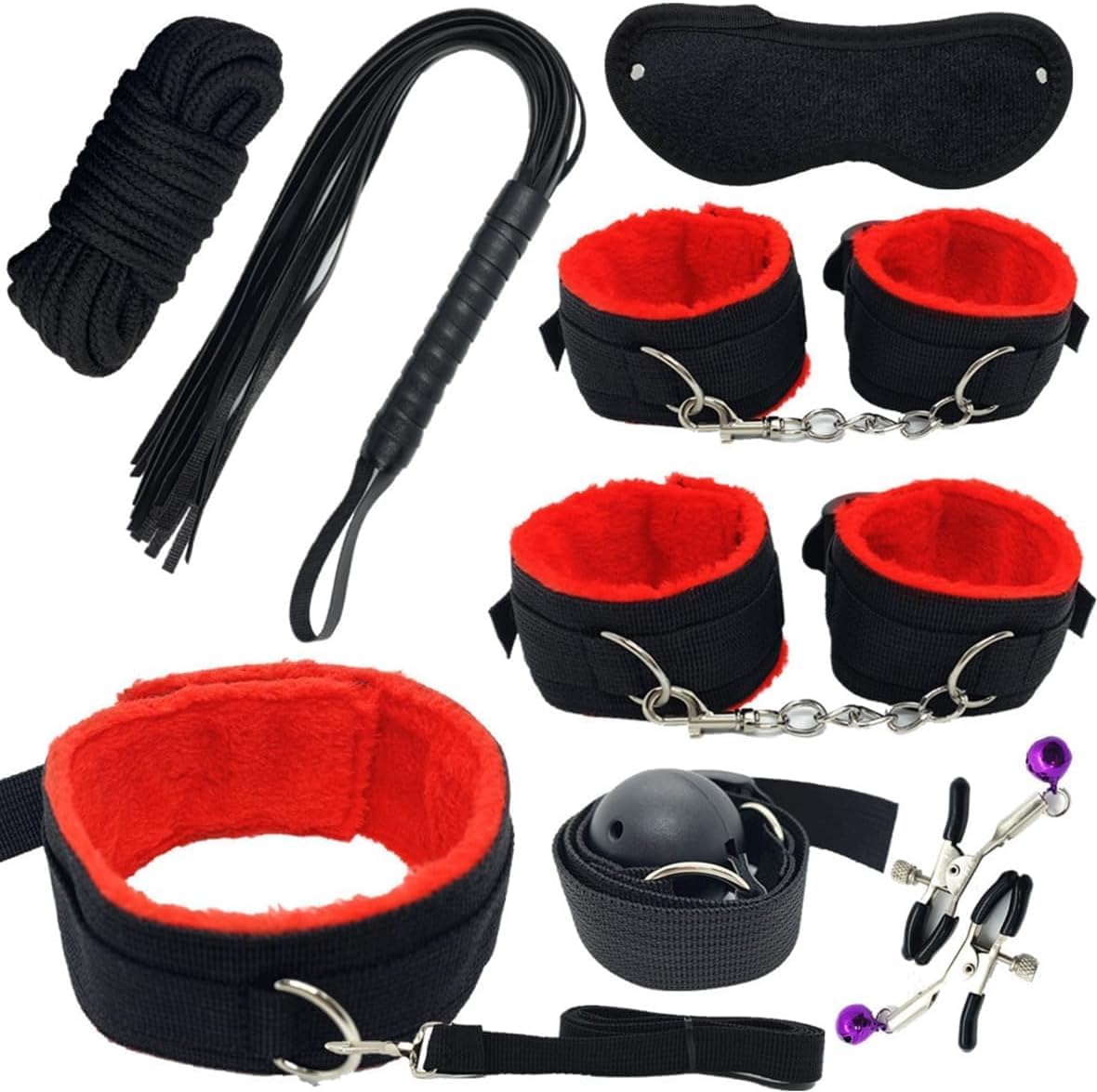 Sex Tie Downs Bondaged Rope Cord Rope Sex Furniture Hand Cuff Set Bondage Gear Kit Rope Toys Thigh Restraints for Ankles Hands Bondge Ties for Bed Restraints Bondage Kit Sweater Z2