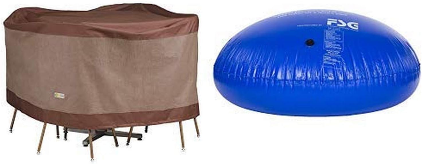 Duck Covers Ultimate Round Table & Chair Set Cover 56" Diameter with Duck Dome