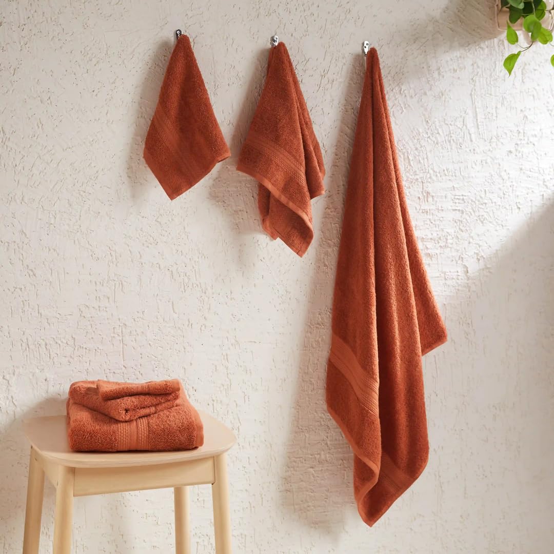 Livspace Paleto Hand Towels - Set of 2 Teal Cotton -15 Livspace Paleto Hand Towels - Set of 2 Teal Cotton -15