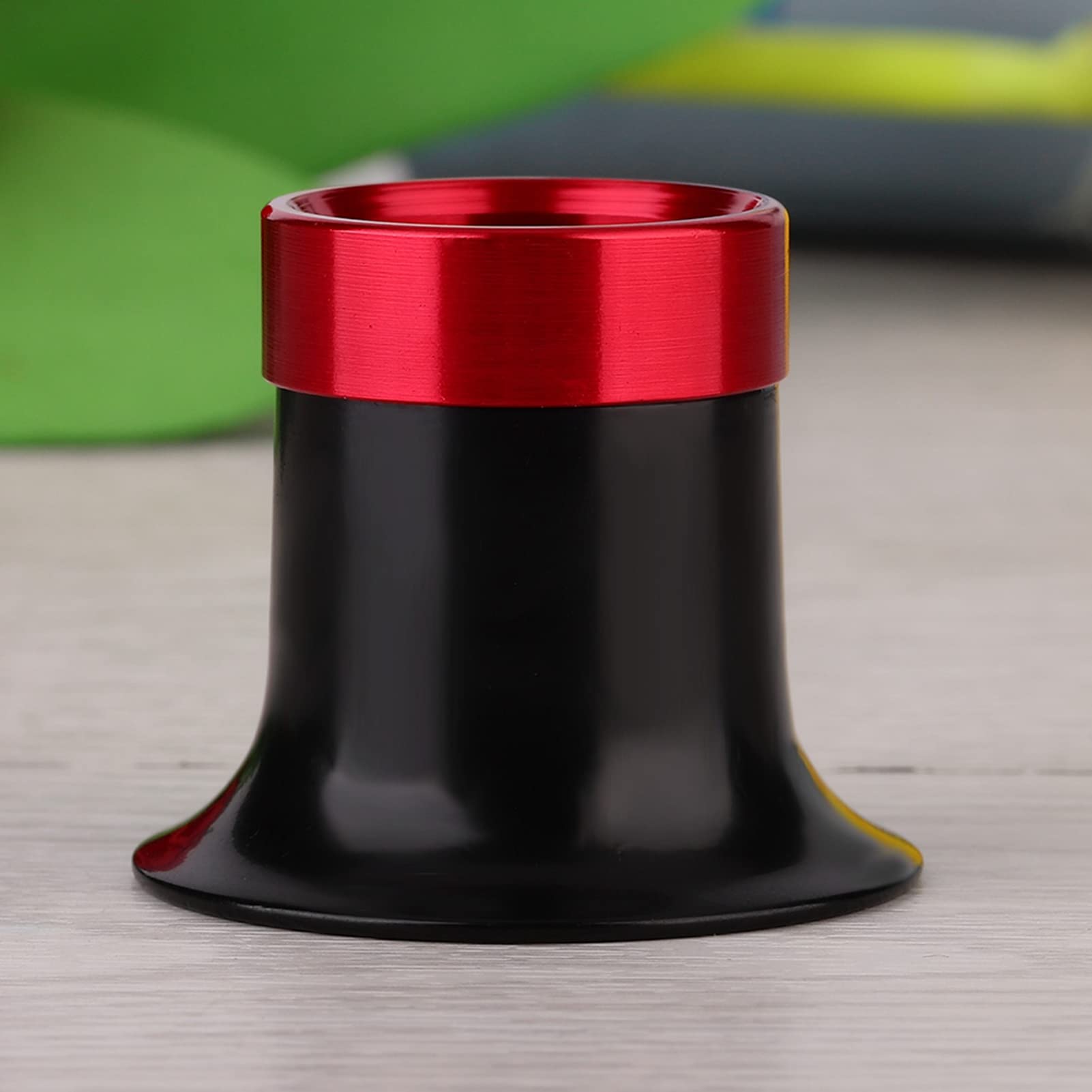 10X Aluminum Alloy Jewelry Loop Magnifier, Compact and Lightweight Loupe for Watch Repair, Jewelry Making, Sewing, Reading, and Fine Detail Work