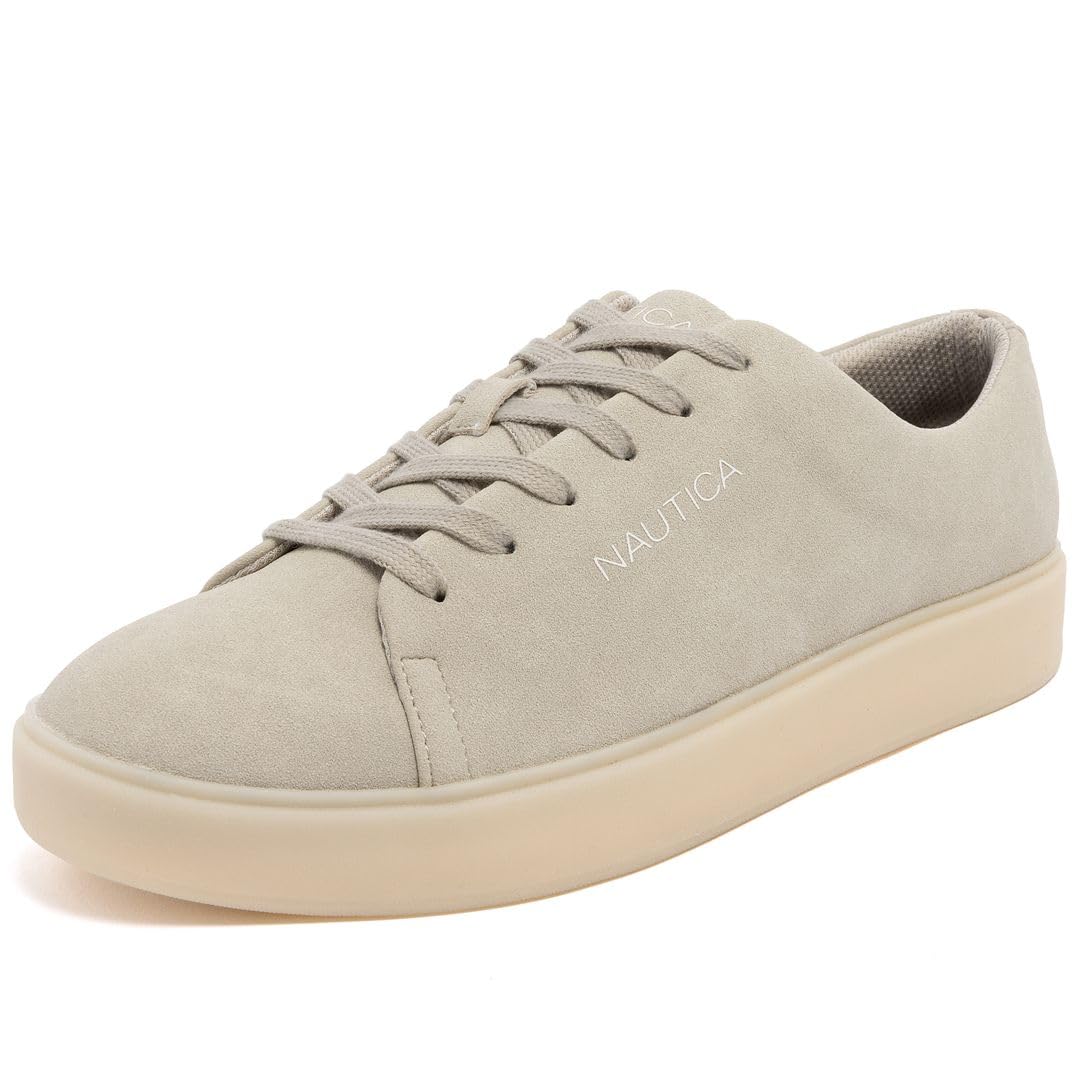 Men’s Casual Fashion Sneaker – Low Top Lace-Up Tennis Shoe with Comfort Cushion Insole and Durable Rubber Sole