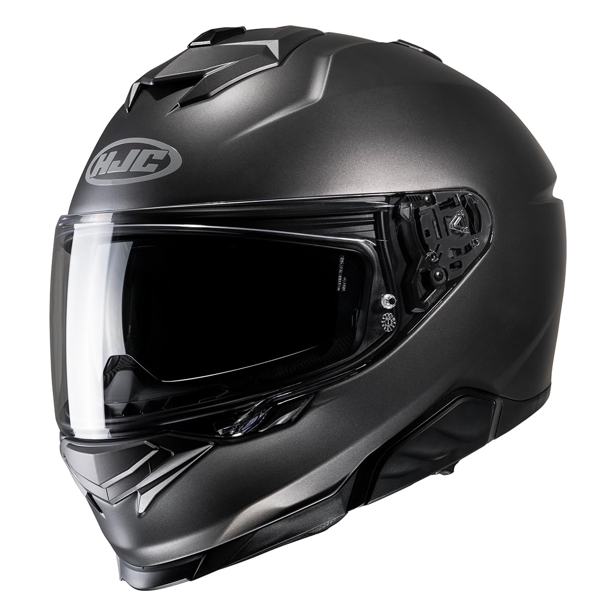 HJC, kask motocyklowy I71 semi flat titanium, M