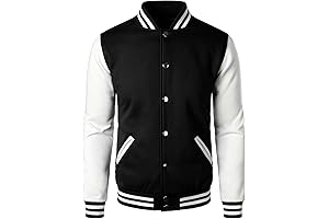 Man's Varsity Baseball Jacket: A Classic with a Modern Twist