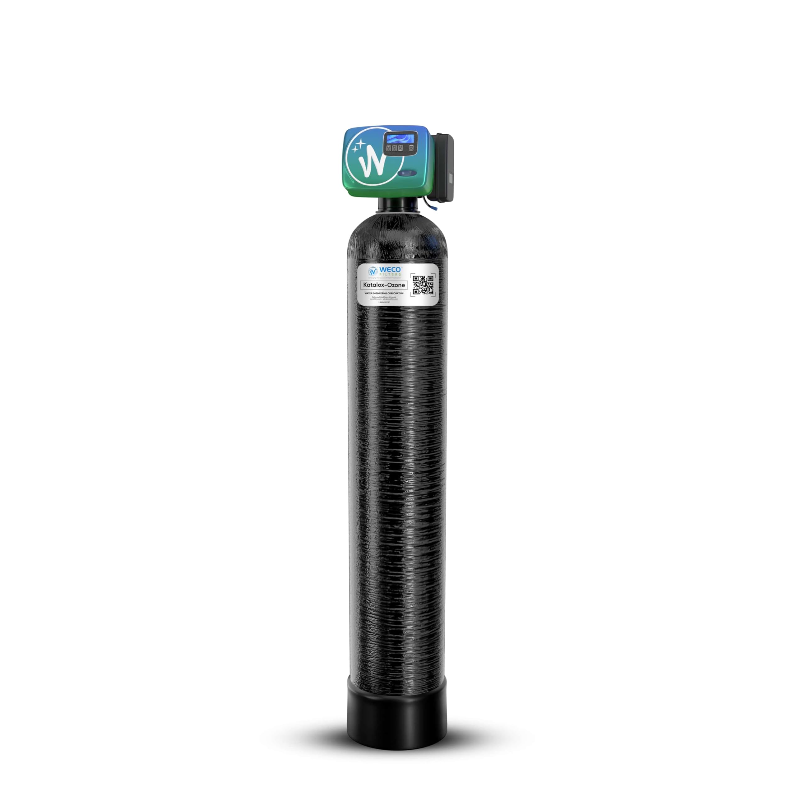 WECO Whole House Water Filter with Katalox Light Ozone for Iron Manganese Hydrogen Sulfide Reduction KL-1054-OZONE