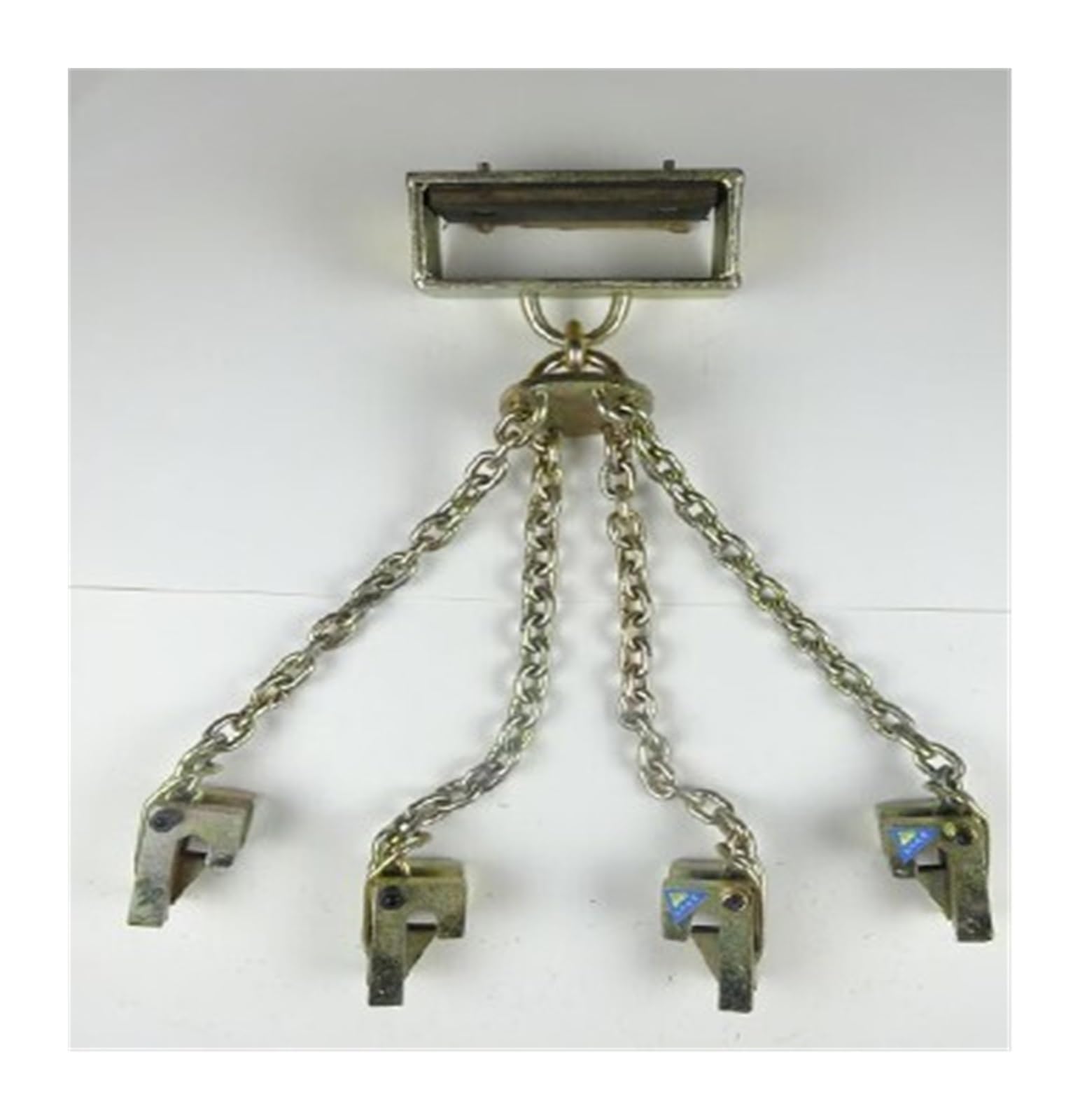Chain Sling, Chain Sling,2Ton 4-Claw Iron Drum Lifter Clamp Bucket Barrel Oil Tank Can(40020006)