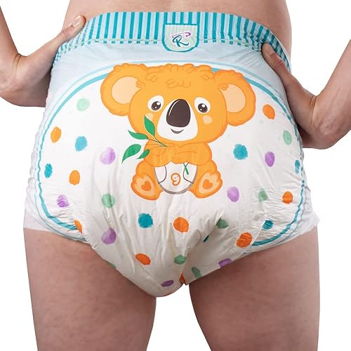 Rearz - Critter Caboose Brief Adult Printed Diapers Sample -