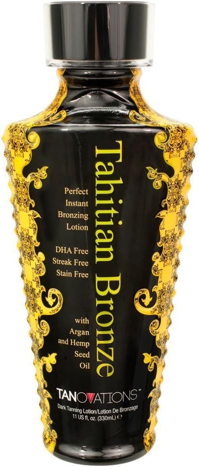 Tahitian Bronze Tanovations Ed Hardy DHA Free Tanning lotion 11 oz
