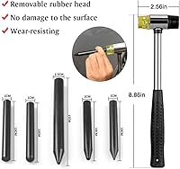 Vista 5 de Auto Body Dent Repair Kit, Car Dent Puller with Golden Dent Puller for Auto Body Dent Removal, Minor Dent and Deep Dent Removal