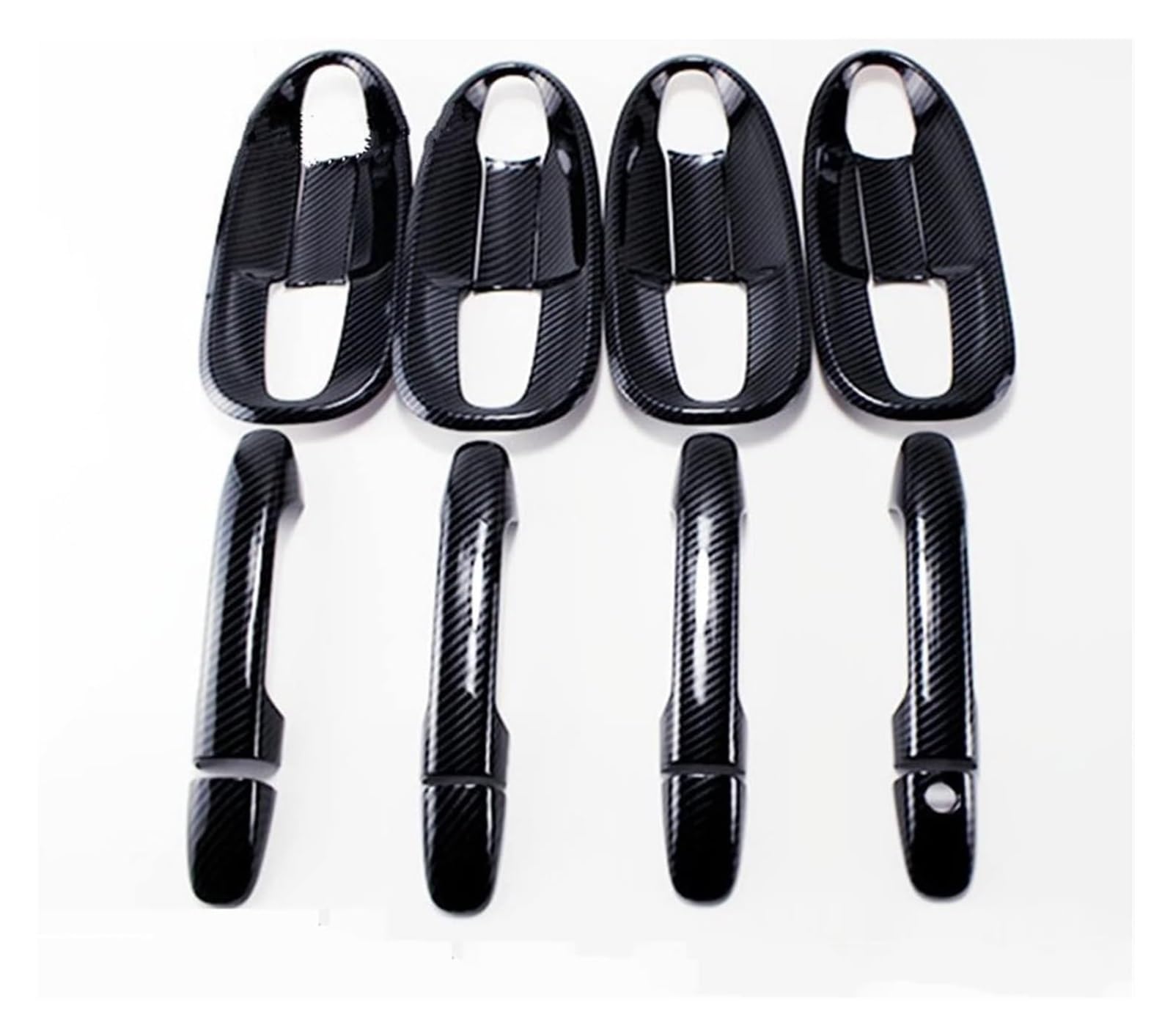 Qwqthgs 4 Car Exterior Door Handle Cap For Benz For Vito V Class V260 W447 201-2019 Protective Cover Door Handle Bowls(4)