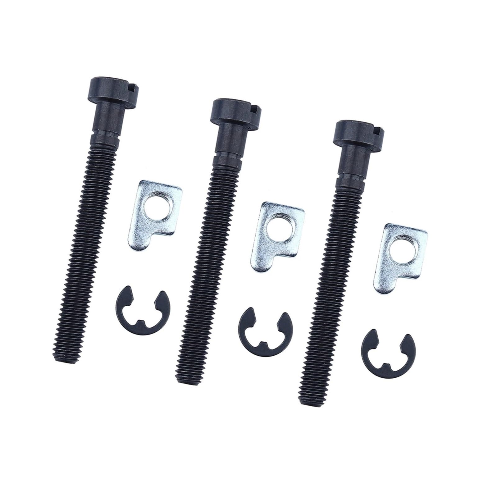 Tendeur de vis de réglage de chaîne pour tronçonneuse 33 à 49 OEM 505230902 en lot de 3 pièces