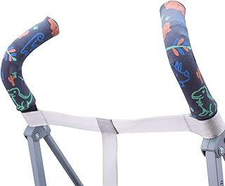 JANABEBE Funda para manillar, mango de silla de paseo (HAPPY DINO)