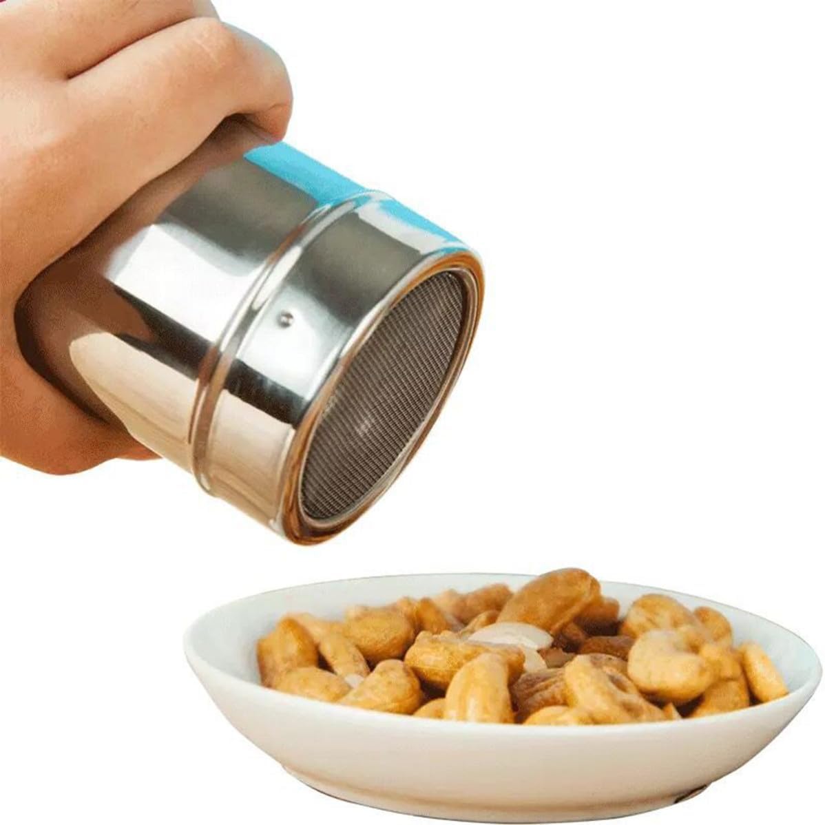 Stainless Steel Pepper Shaker for Sugar Flour and Chocolate