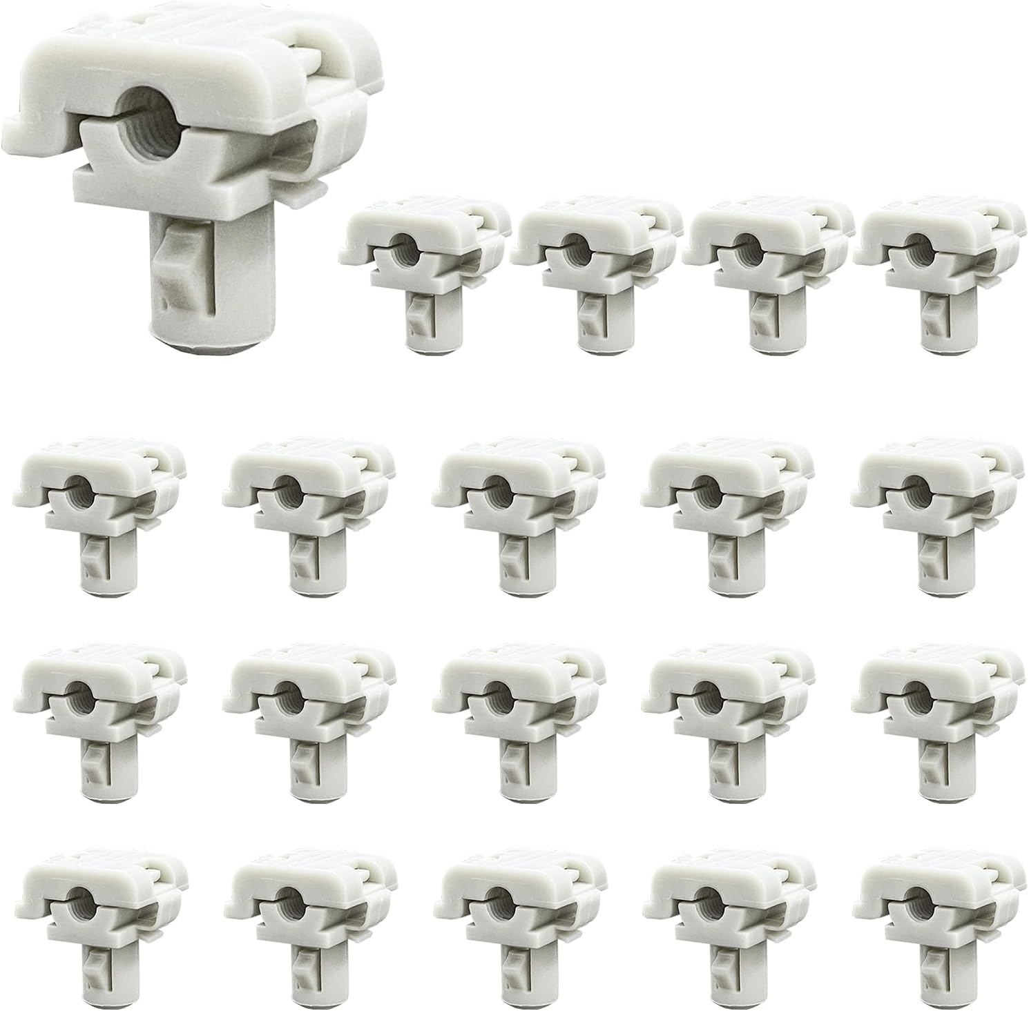 20 PCS Car Door Lock Rod Clips, Tailgate Handle Rod Clip Fits 5/32" Rod, Door Lock Latch Clips Replace OEM 16629990 16675980 Compatible with F150 F250 F350, Car Accessories