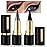 evpct 2Pcs Black Grey Gray Gel Eyeliner Pencil Eye Black Face Paint Stick Makeup Set Waterproof Matte Cream Crayon Eyeliner Pencil Set Cat Eye Liners Eyeshadow Guide delineador de ojos contra el agua