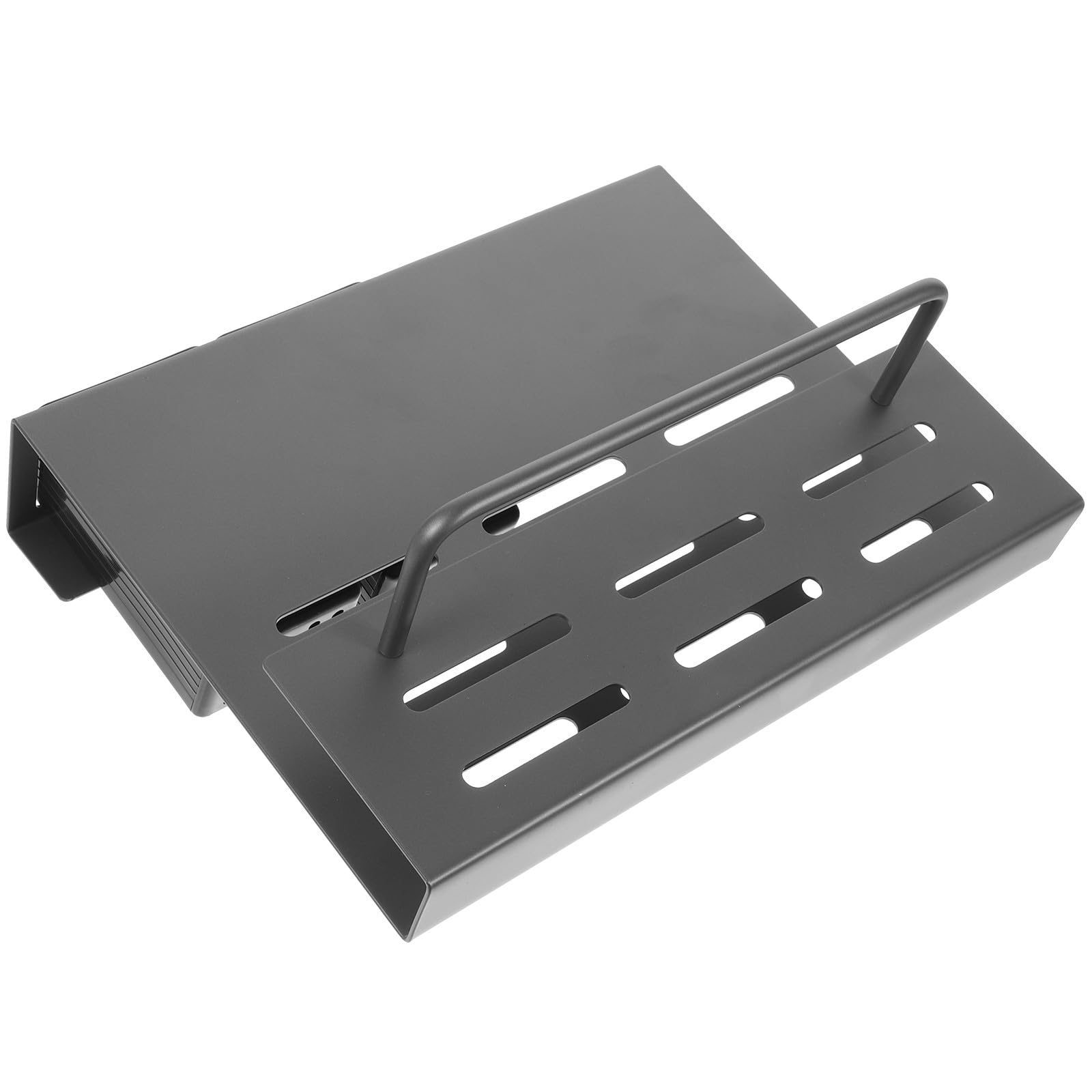 ULTECHNOVO Porte-ustensiles Mural en Abs et Acier Inoxydable pour Rangement Multifonction Support Planche à Découper et Porte-baguettes, la Cuisine Moderne