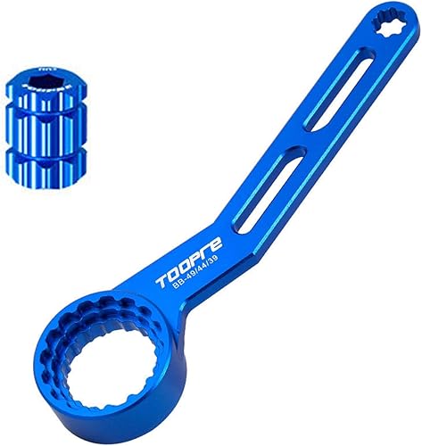 Herramienta de llave de soporte inferior de bicicleta, herramienta de instalación y extracción de bielas para bicicleta de 1216 muescas, BB