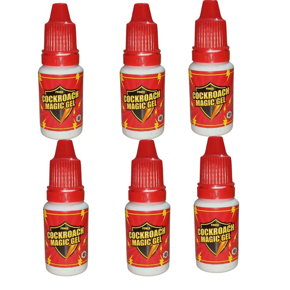 The Ultimate Cockroach Killer Magic Gel | Anti cockroach Gel | Remove Cockroach From Your Home & Kitchen | One Stop Solution for Cockroach Problems (Pack Of 6)-image-47