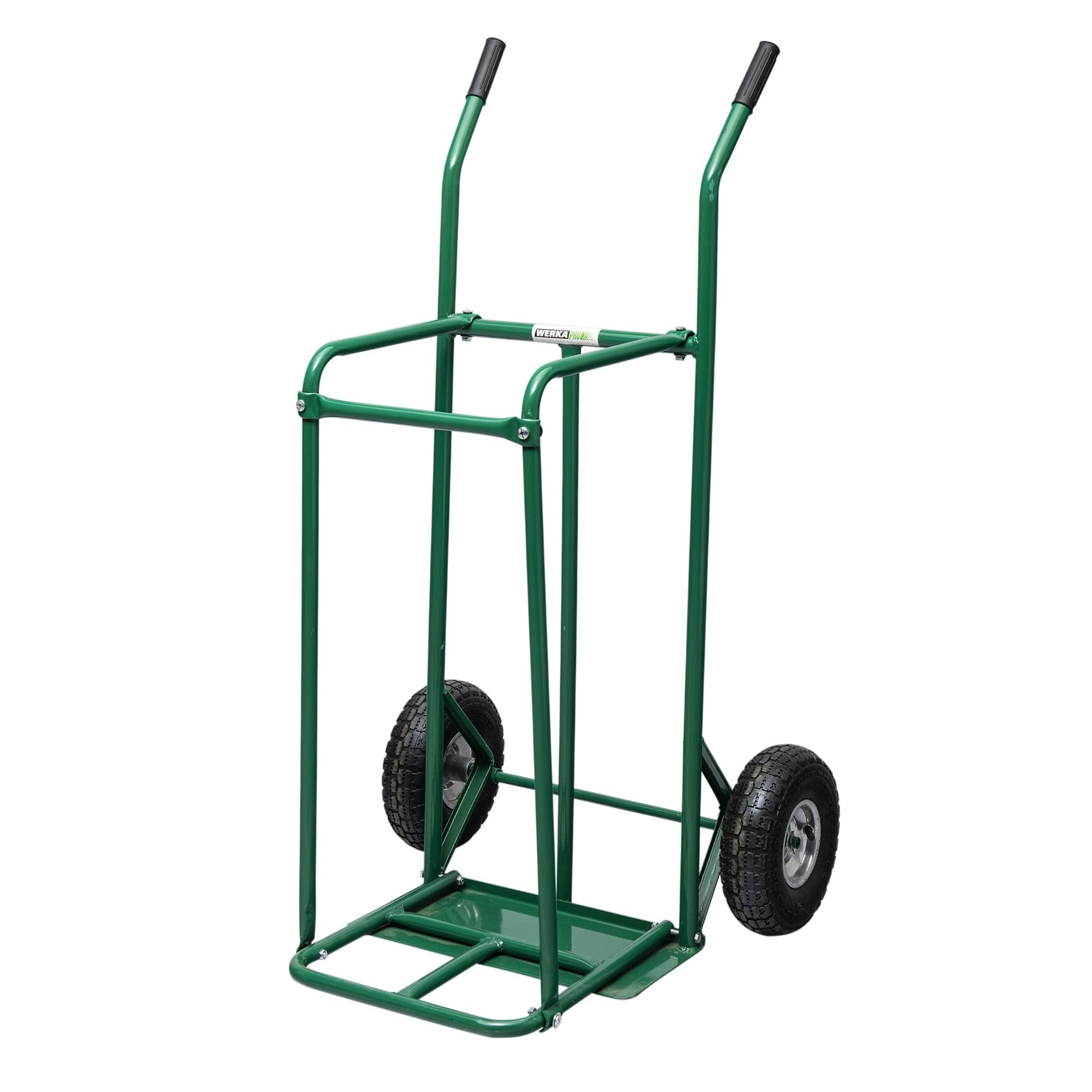 WERKA PRO Chariot Diable pour bûches avec Roues gonflables
