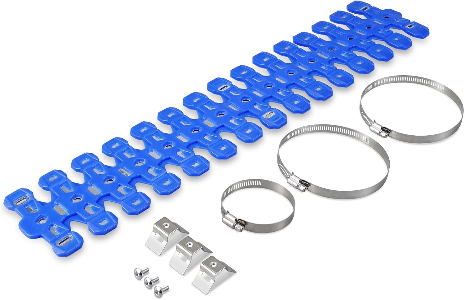 NICECNC Blue Pipe Heat Shield Cover Guard Protector Compatible with Yamaha YZ125/YZ250 2005-2023 Compatible with Husqvarna TE 125/150 / 250/300, TC 250 See Fitment