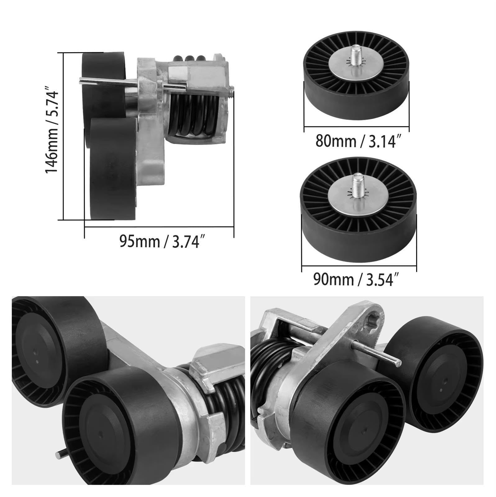 Tensor Correa Coche Para Serie 3 E90 2005-2010