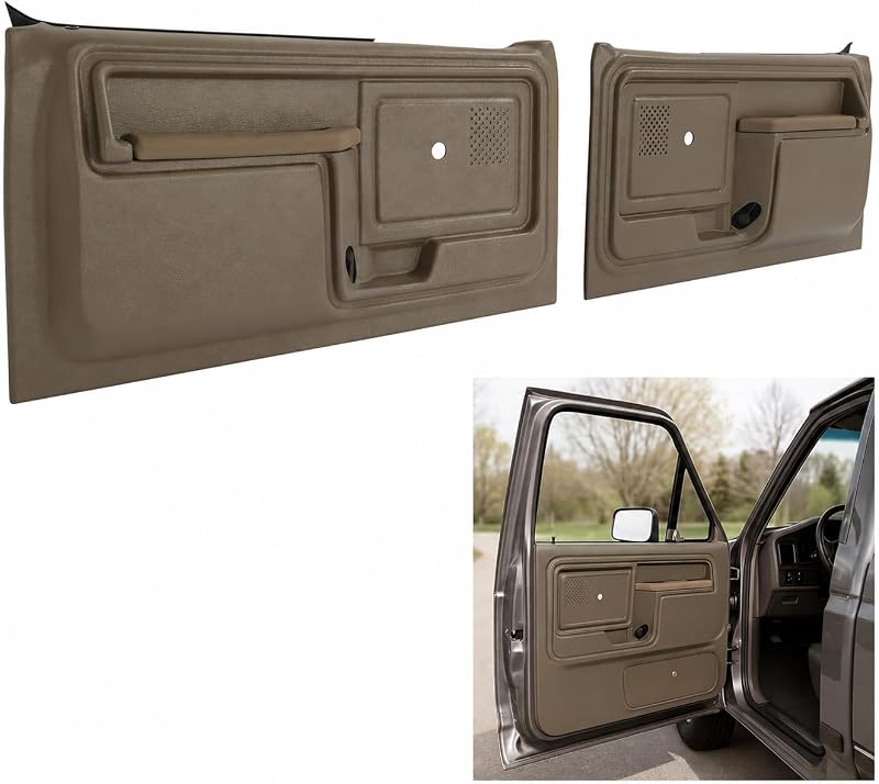 Kit de forros internos de porta JMTAAT CB-3889 para Ford F-150 F-250 F-350 e Bronco 1980–1986 – 1 conjunto