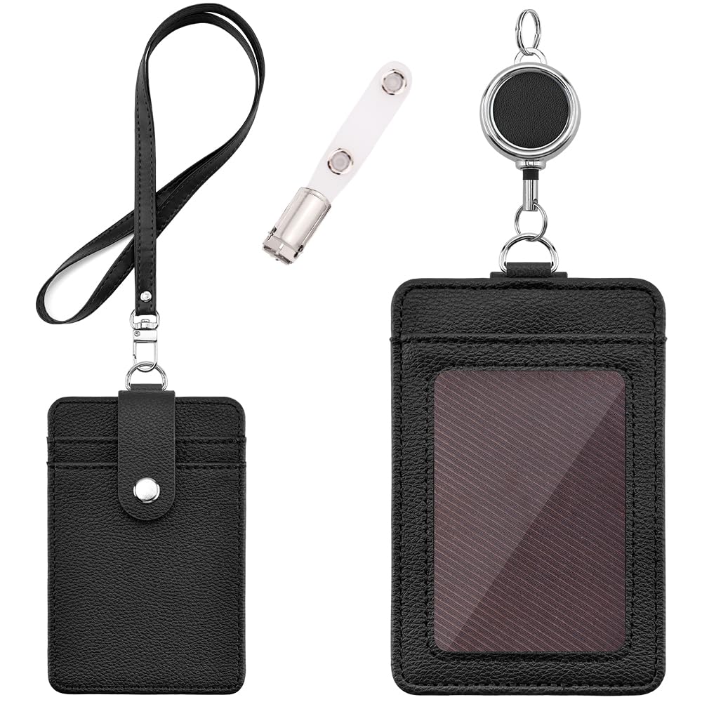 Amazon.co.jp: IDカードホルダー - 横型&縦型 IDカードケース 社員証