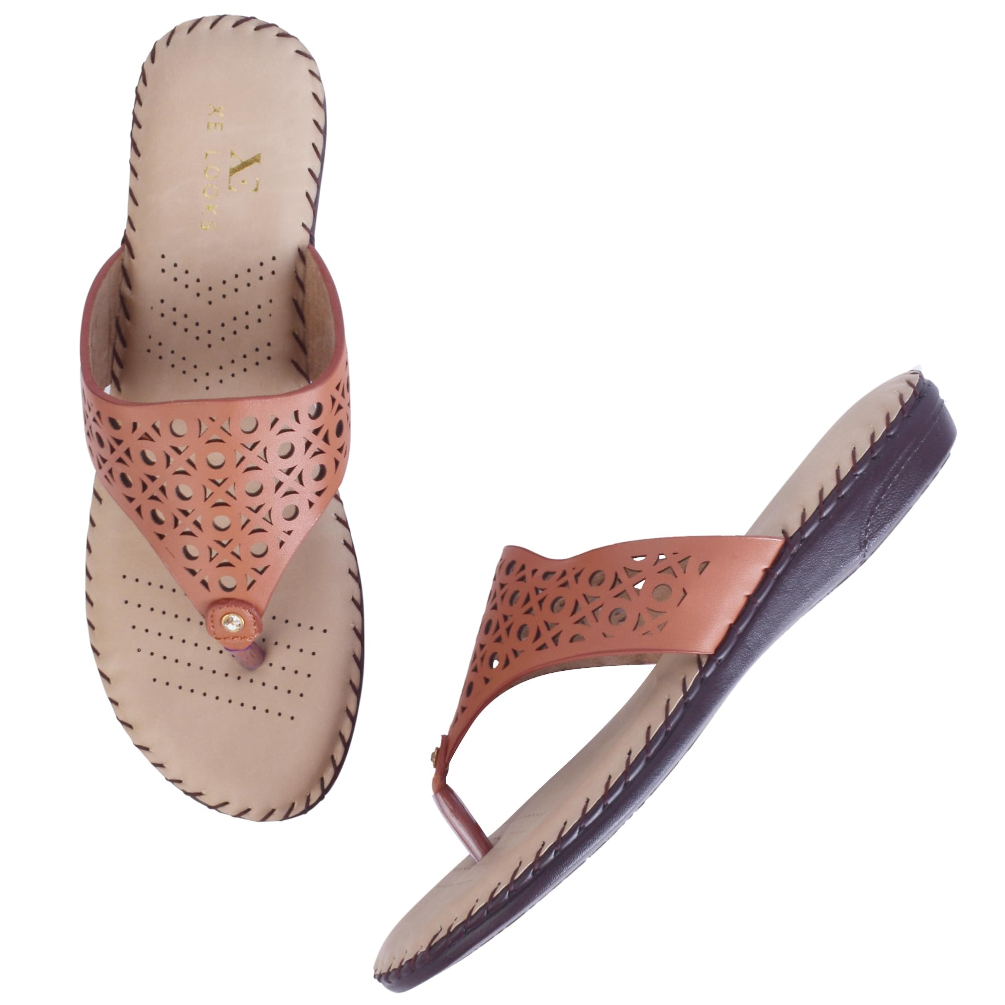 XE Looks Soft Stylish Flat Bellies Shoes for Women & Girls Footwear