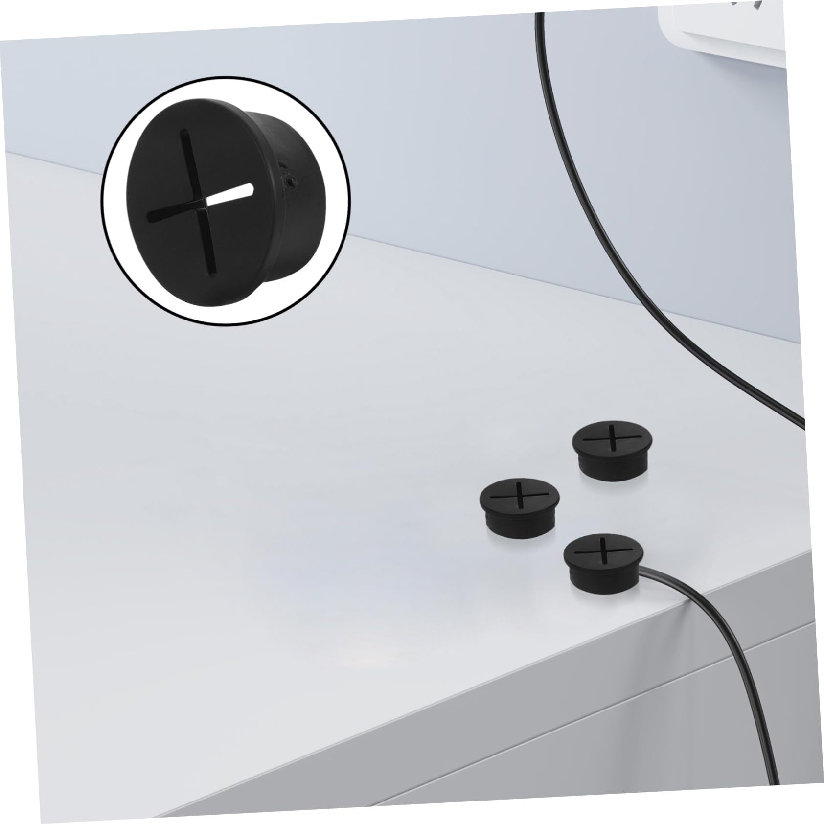 ARTIBETTER Lot De 20 Manchons De Protection En Caoutchouc Pour Câbles