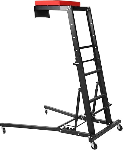 Enredadera de motor automotriz ajustable de alta calidad, cubierta acolchada gruesa, plegable, capacidad de 400 libras para garaje en el hogar,