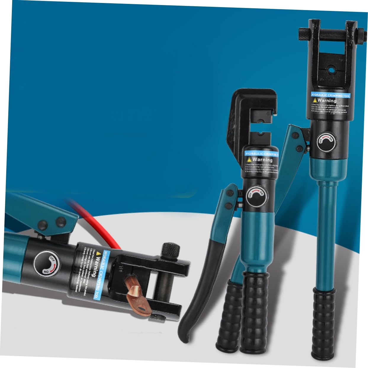 DOITOOL Herramienta Hidráulica De Toneladas Crimpadora De Cables Intercambiables Mm²