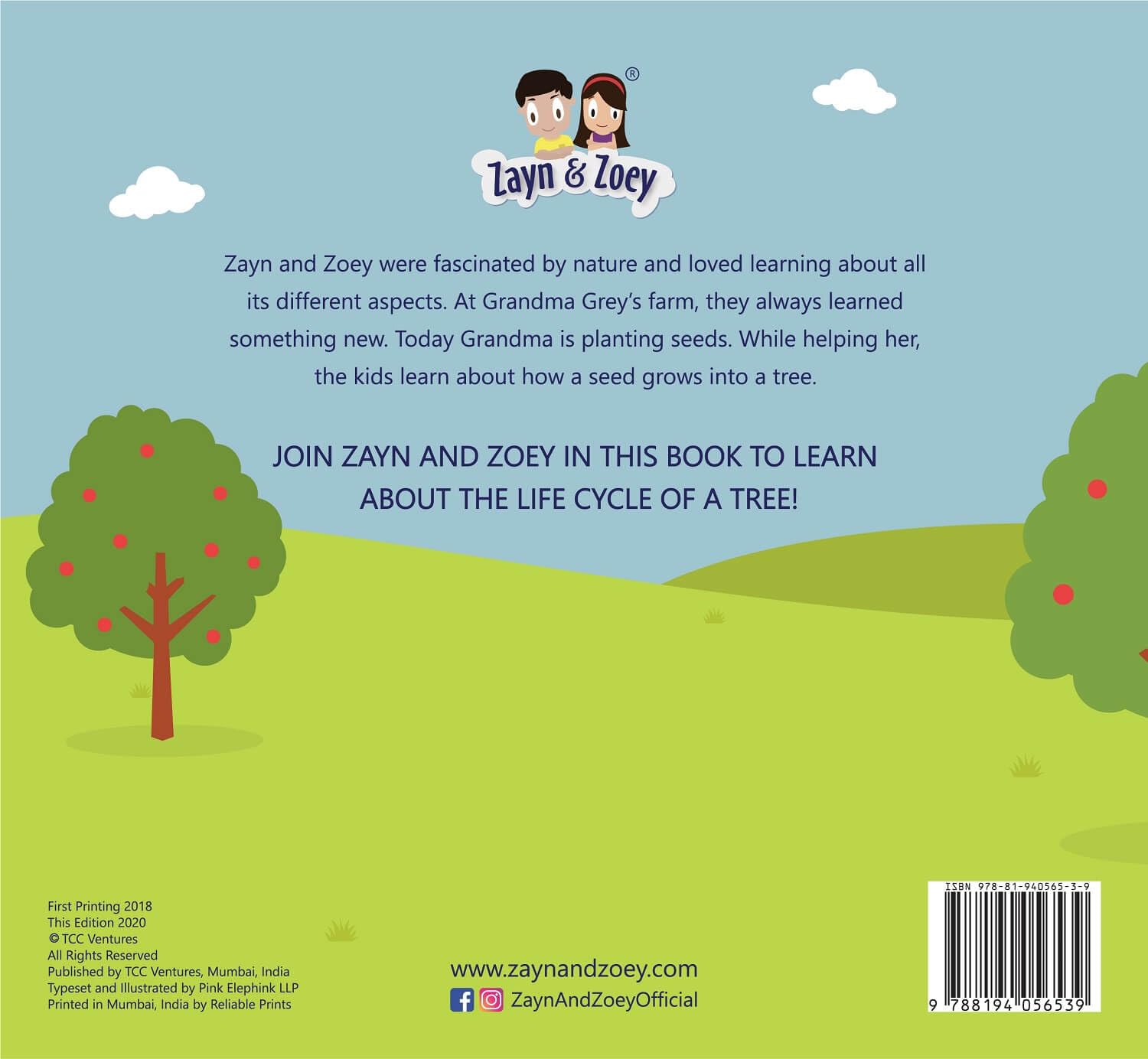 Life Cycle of a Tree for Kids Ages 3-7 - Educational Nature Science Picture Book | Plant Life Cycle Book for Preschool, Kindergarten and Homeschool Learning