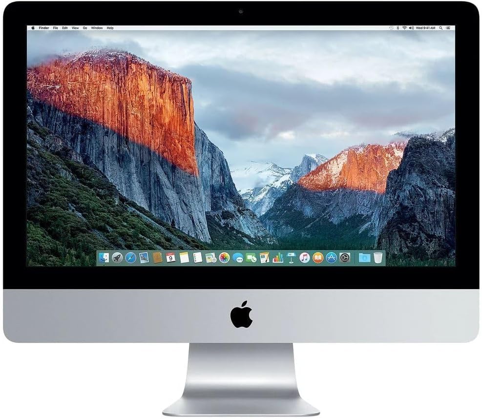 Mid 2017 Apple iMac with Retina 4K Display with 3.0 GHz Intel Quad Core i5 (21.5-inch, 16GB RAM, 1TB Storage) - Silver (Renewed)
