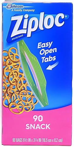 71143 Bolsas pequeñas para aperitivos, 90 unidades, cantidad 1