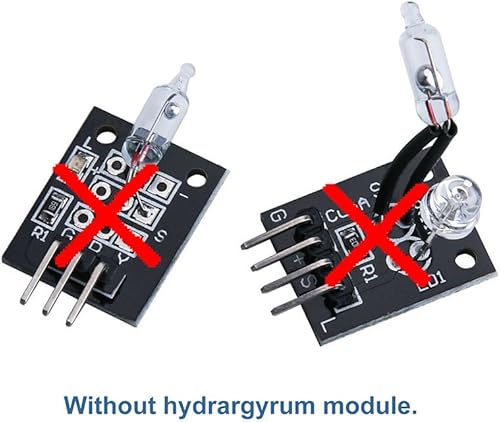 Miniatura 4 de ELEGOO Kit de módulos de sensor 37 en 1 mejorado con tutorial compatible con Arduino IDE UNO R3 MEGA Nano