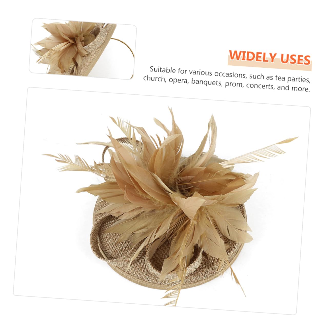 BESTYASH Pasador Sombrero Sombrero Vintage Fiesta De Té Diadema Para Las Mujeres Los Niños Sombrero De Camuflaje Los Niños Sombreros Cabeza Para Cóctel Diademas Para Las Mujeres