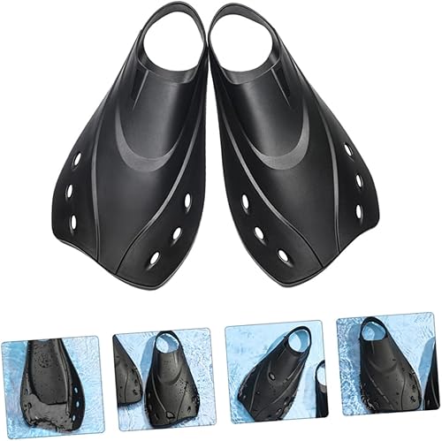Miniatura 9 de Alipis Adjustable Short Swimming Fins for Adults Unisex Lightweight TPR Dive Flippers with Open Toe Design Comfortable Swim Training Snorkeling