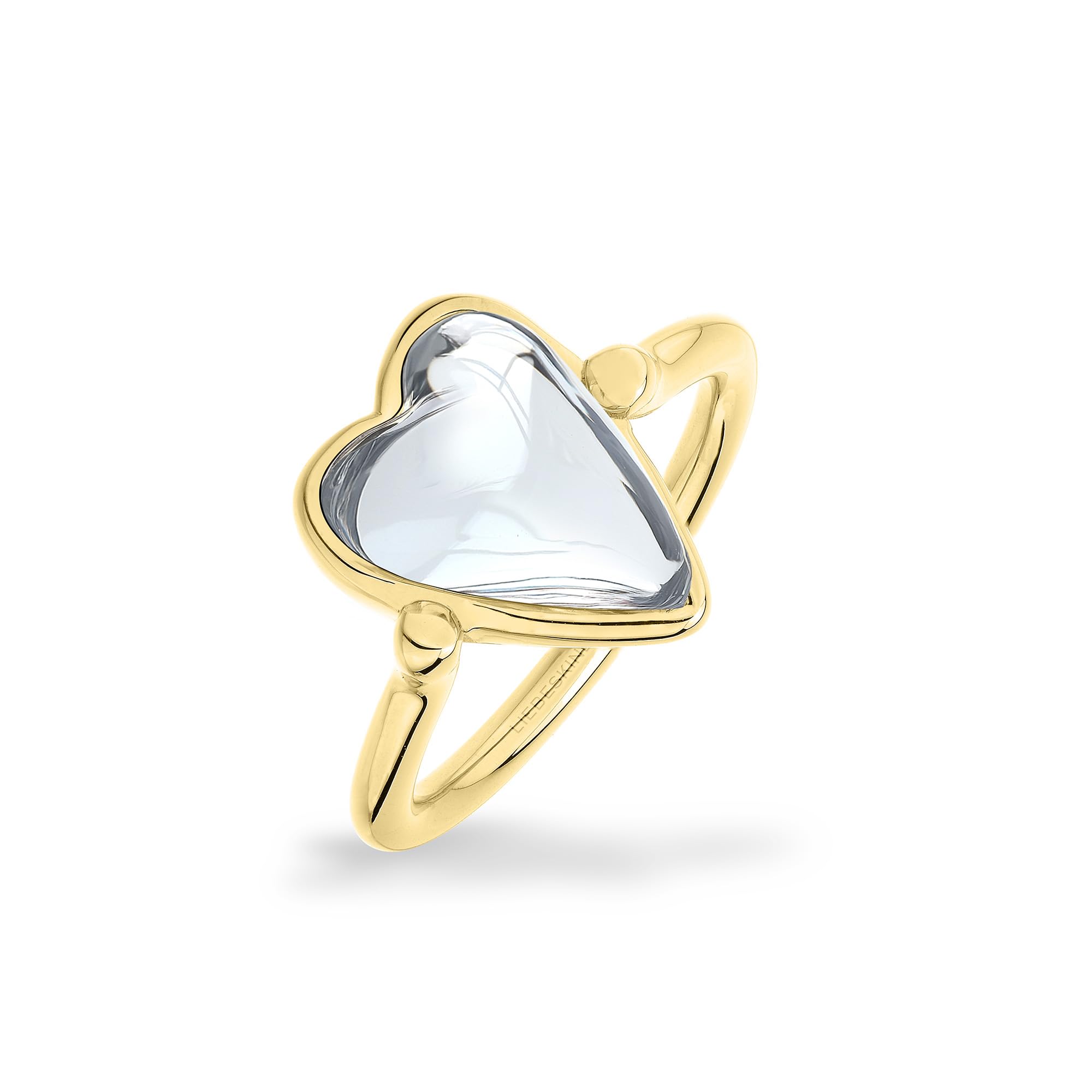 Liebeskind Berlin Ladies Ring LJ-1708-R-54 in Stainless Steel IP Gold