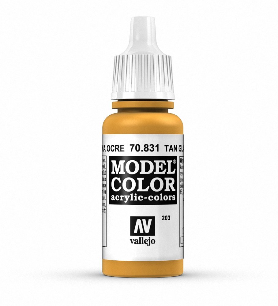 Vallejo Model Color 17 ml Acrylic Paint - Cold White — view 177