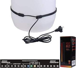 Heating Belt for FERMENTER Beer Wine Spirits + Thermometer