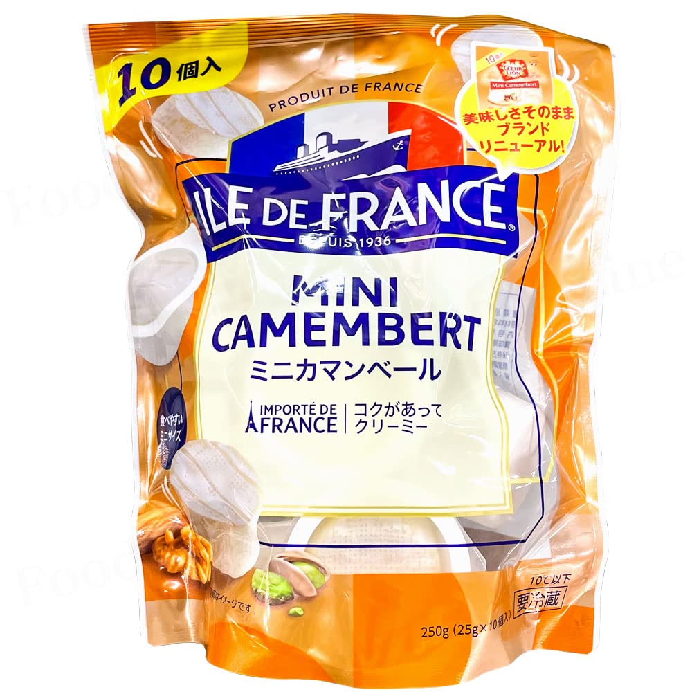 Amazon | イル・ド・フランス ミニカマンベール チーズ 25g×10個入り