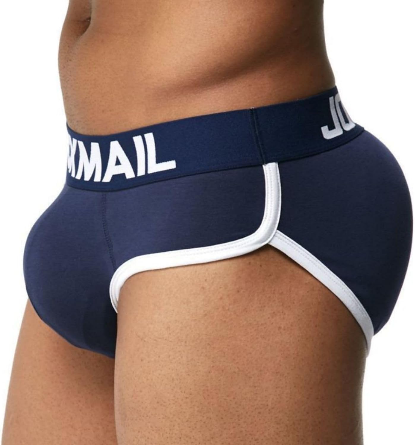 JOCKMAIL Mens Padded Boxer Brief Underwear with Hip Pad Enhancing Buttcocks Boxer Shorts - Image 6
