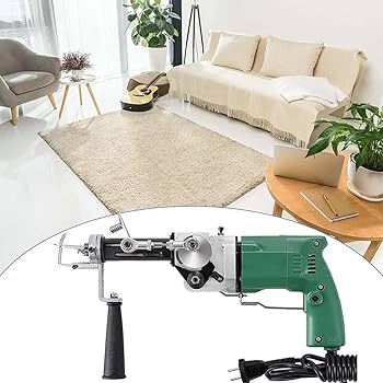 値下げ！電動タフティングガン バリカンセット ラグ作り パンチニードル 電動タフティングガン バリカンセット ラグ作り パンチニードル